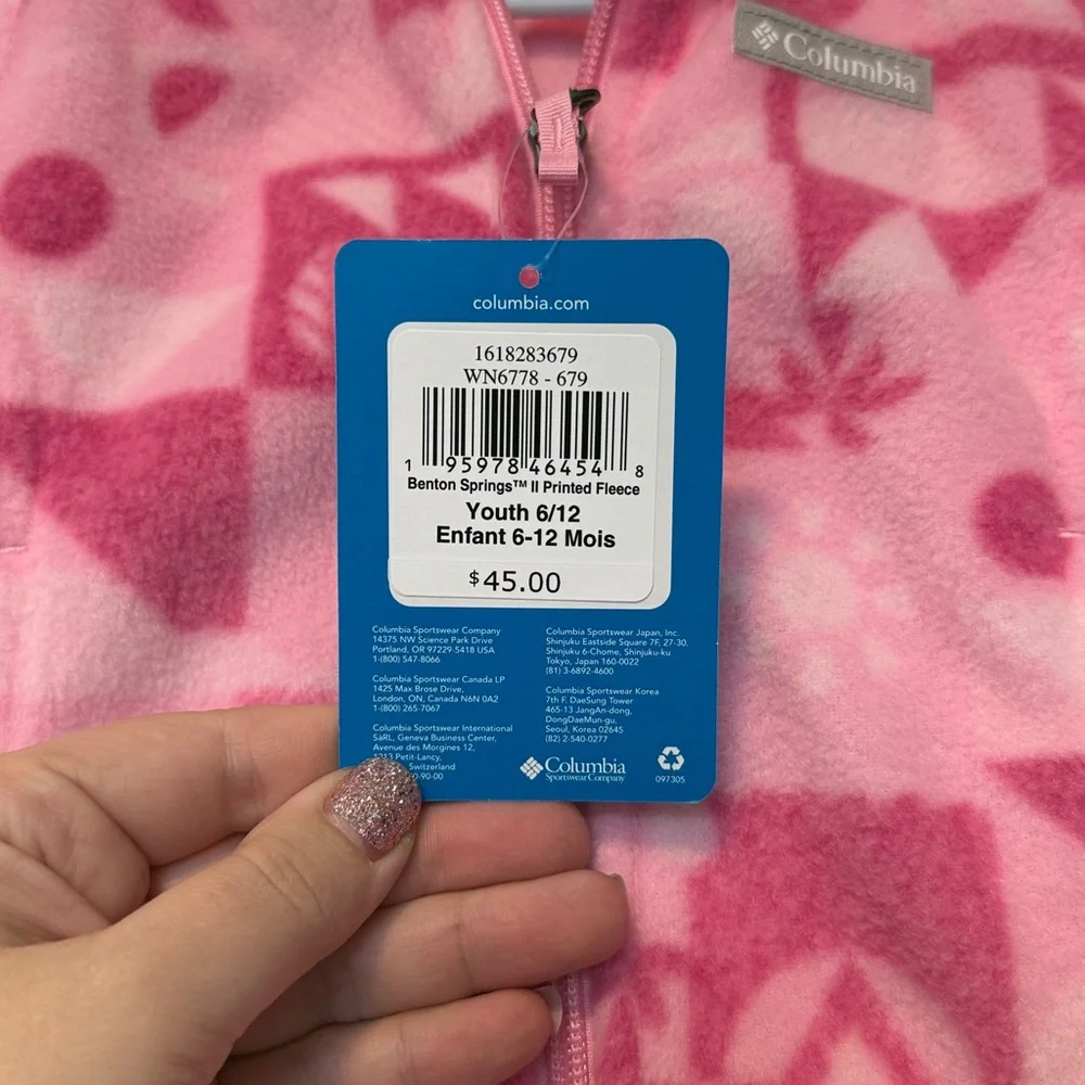 Columbia Baby Girls Benton Springs II Fleece Jacket